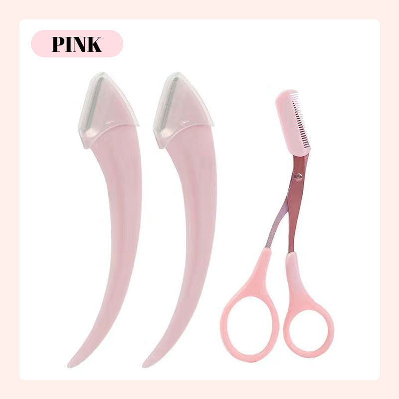 Eyebrow Trimmer and Clipper Set