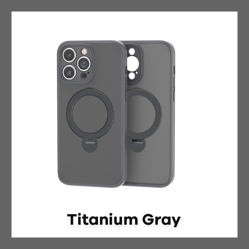 Magic John 360° Invisible Magnetic Stand Phone Case