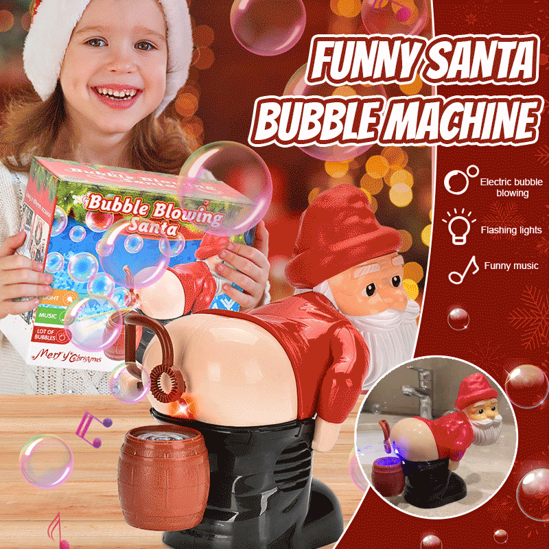 🔥LAST DAY 49% OFF🔥Funny Santa Claus Bubble Modeling Of The Fart Fart
