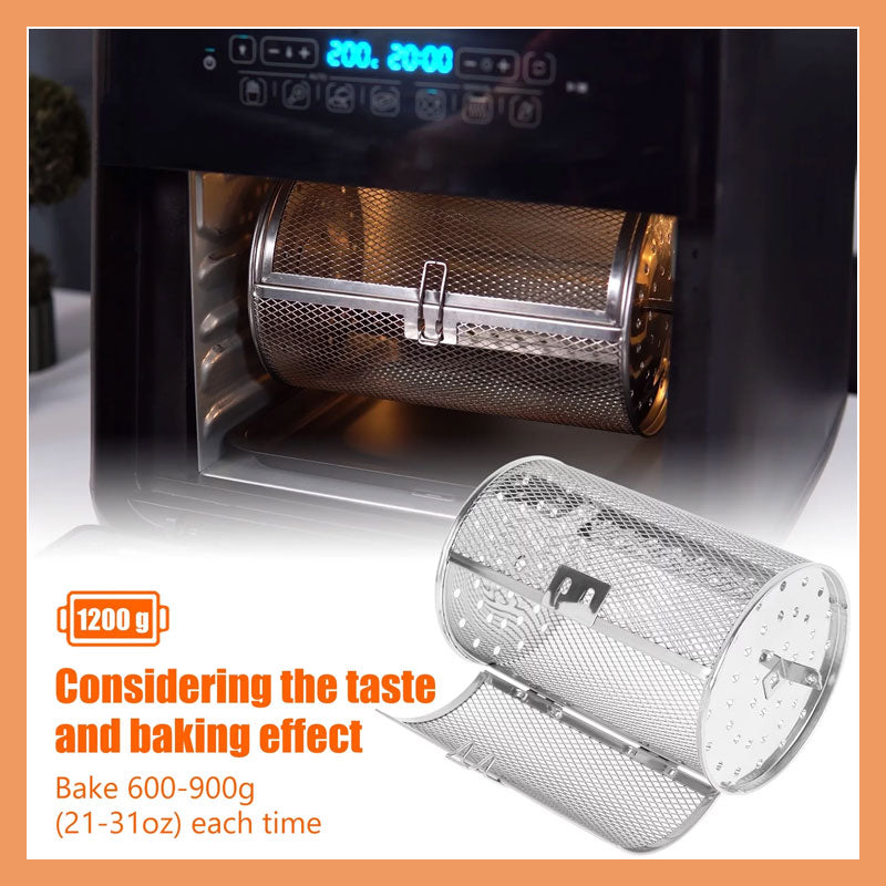 🥘Stainless Steel Rotating Grill