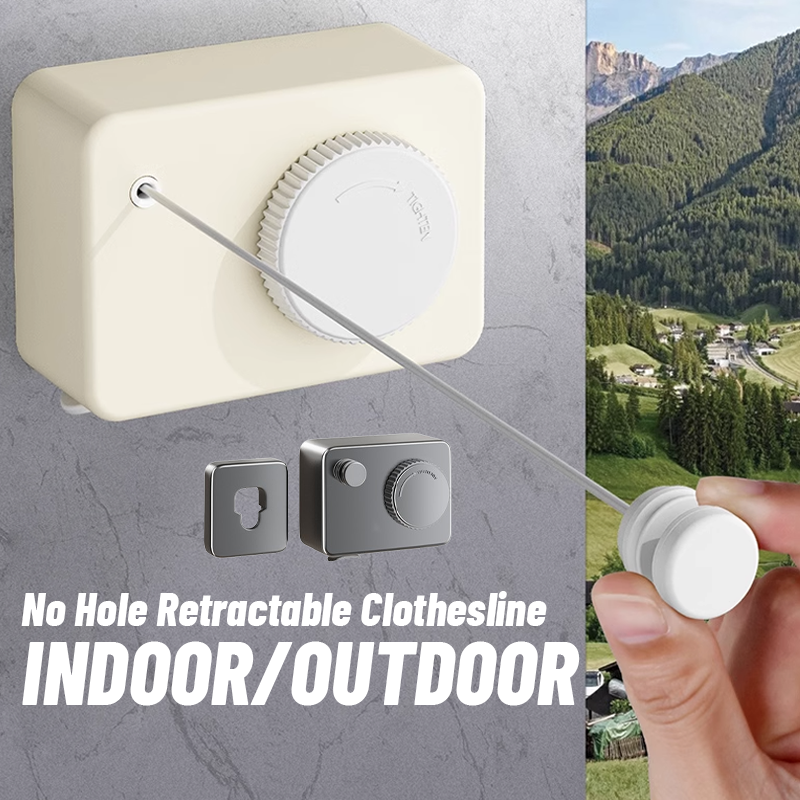 Invisible Clothes Retractable Clothesline