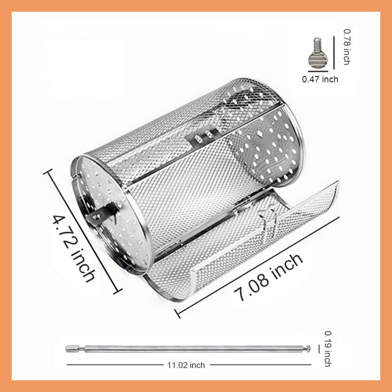 🥘Stainless Steel Rotating Grill