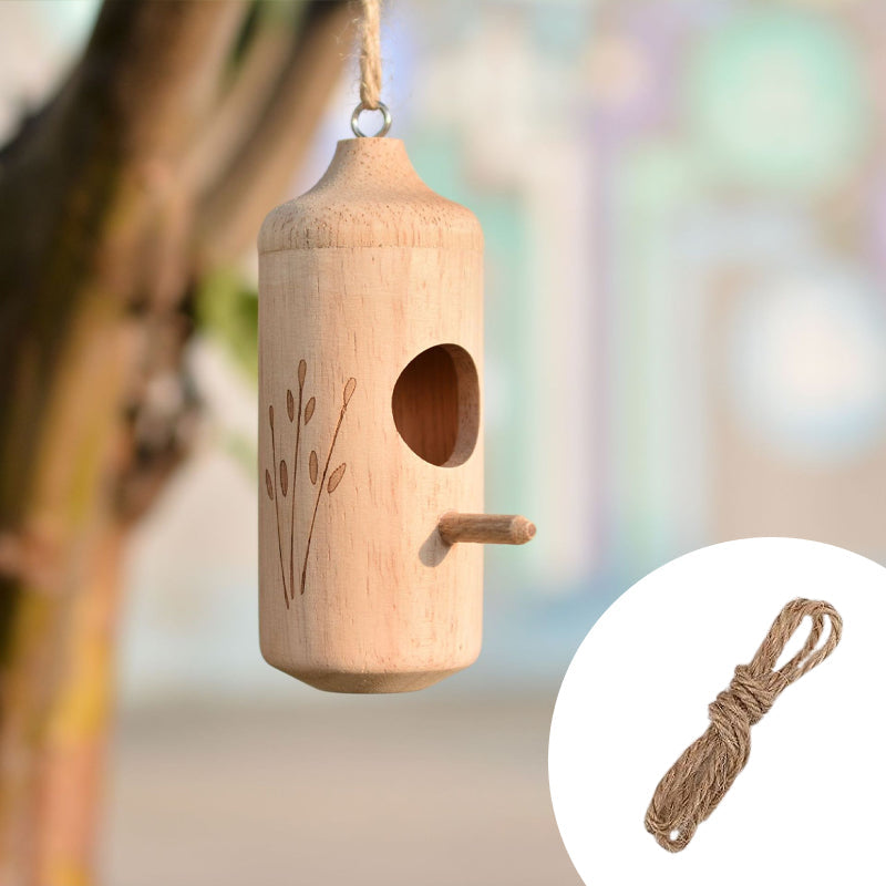 Wooden Hummingbird House-gift For Nature Lovers