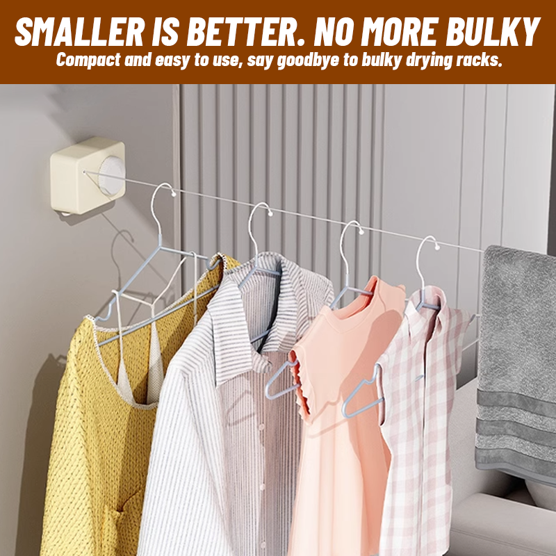 Invisible Clothes Retractable Clothesline