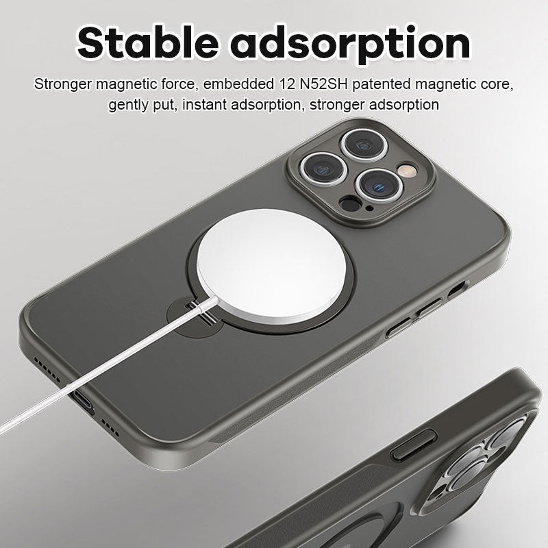 Magic John 360° Invisible Magnetic Stand Phone Case