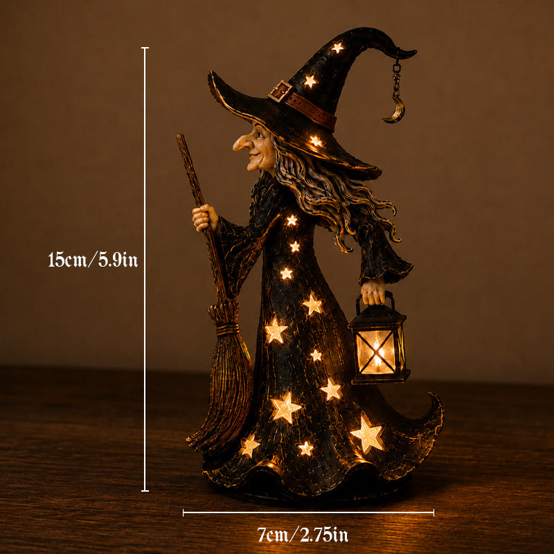 Star Witch Night Light Ornaments