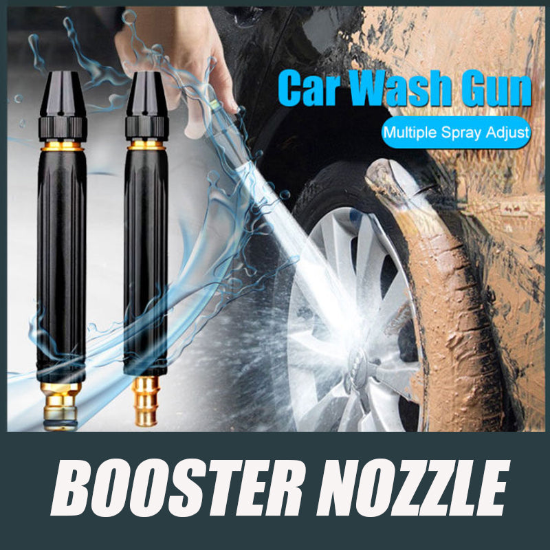 Multi-functional high-pressure water gun cleaning nozzle