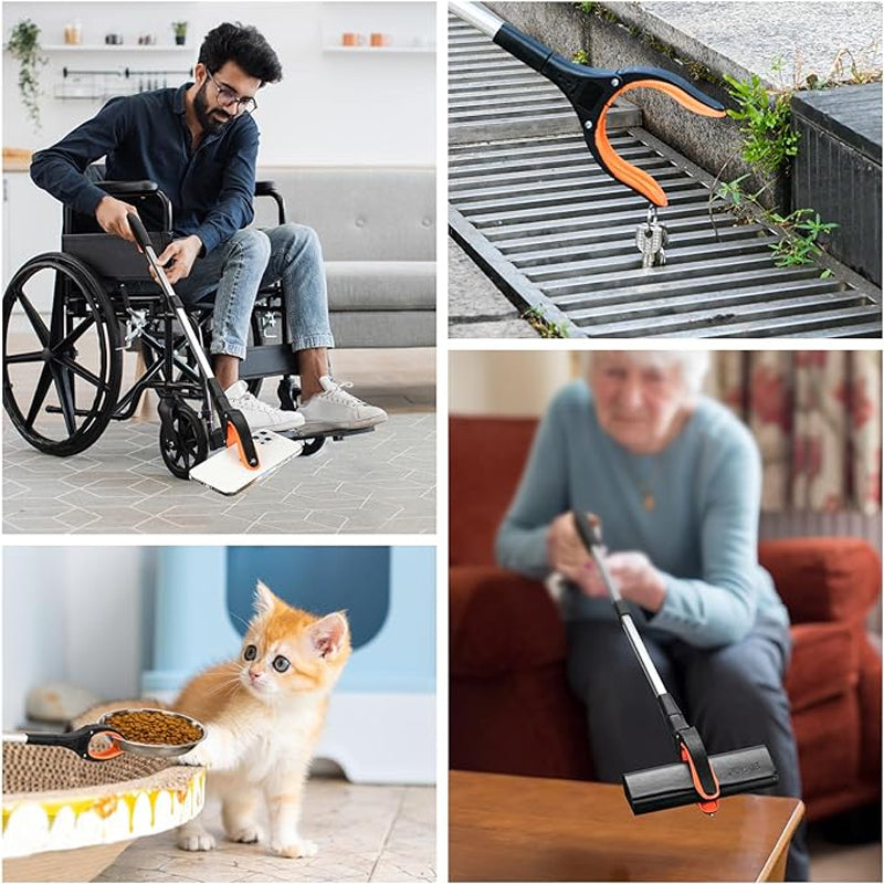 (🔥HOT SALE NOW 49% OFF) --2024 Newly Upgraded Foldable Grabber With 360° Swivel Clip