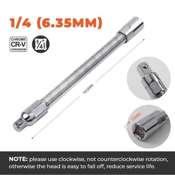 🎁Hot Sale 49% OFF⏳Electric Wrench Sleeve Universal Extension Rod