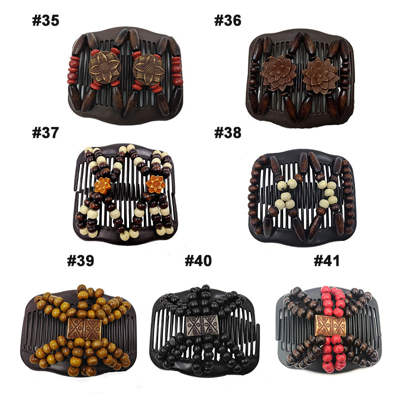 Double Row Elastic Comb