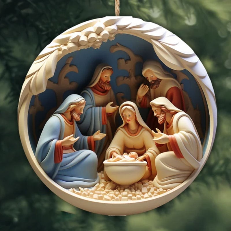 🎄Christmas Promotion-49% OFF🎄Nativity Christmas Ornament