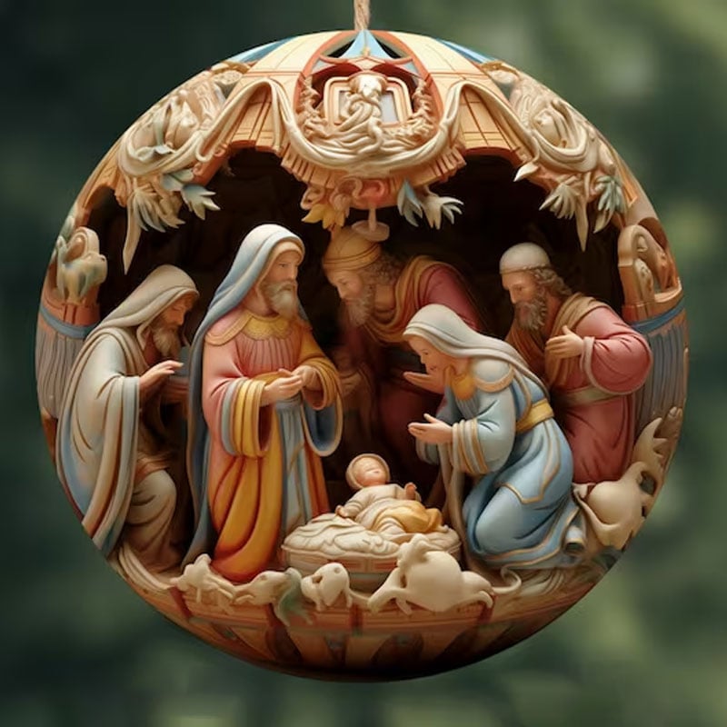 🎄Christmas Promotion-49% OFF🎄Nativity Christmas Ornament