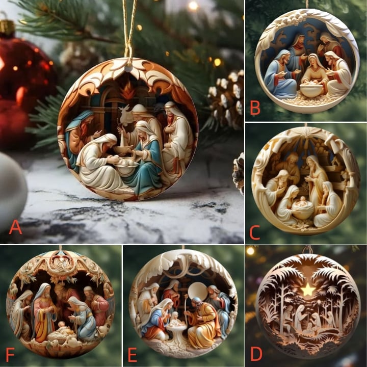 🎄Christmas Promotion-49% OFF🎄Nativity Christmas Ornament
