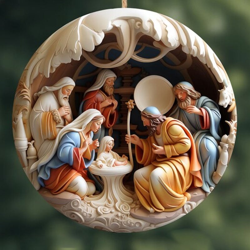 🎄Christmas Promotion-49% OFF🎄Nativity Christmas Ornament