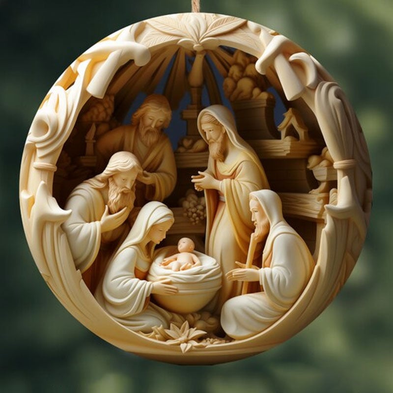 🎄Christmas Promotion-49% OFF🎄Nativity Christmas Ornament