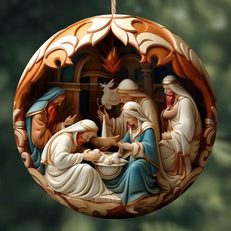 🎄Christmas Promotion-49% OFF🎄Nativity Christmas Ornament