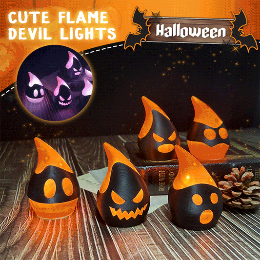 Cute Flame Devil Lights👹