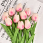🌷🌷Outdoor artificial tulip flowers（10 pcs）