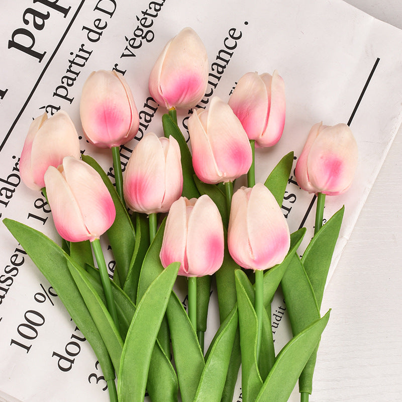 🌷🌷Outdoor artificial tulip flowers（10 pcs）