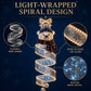 Christmas Magic Spiral Hanging LED Light Collection