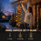 Christmas Magic Spiral Hanging LED Light Collection