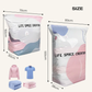 No-Pump Large Vacuum Storage Compression Bags