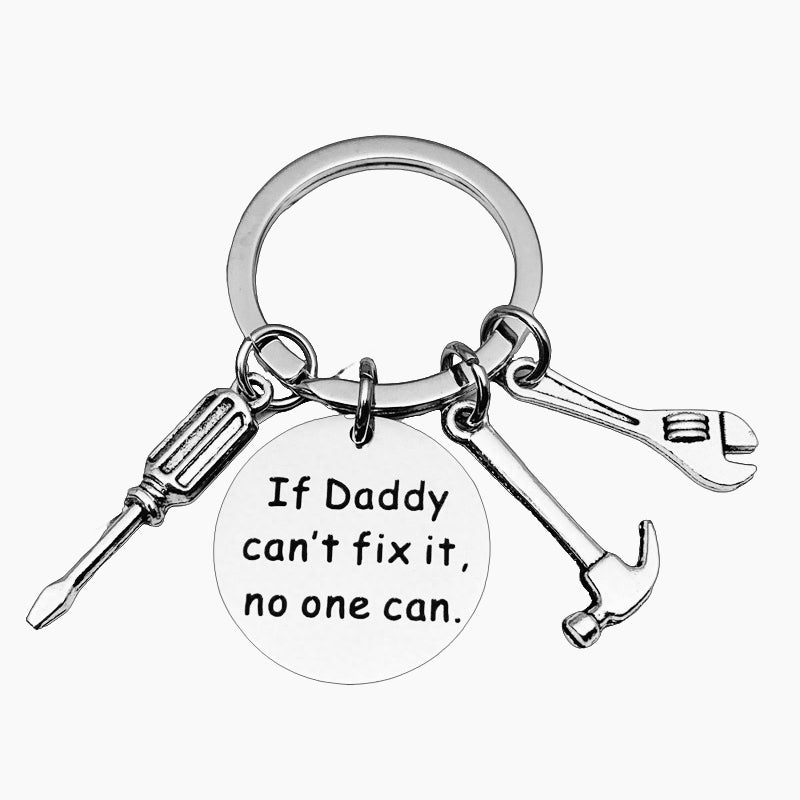 If Dad Can't Fix It, No One Can Keychain