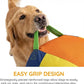 10/18/22" Herding Ball for Dogs & Horses - Tear-Resistant Inflatable Toy with Heavy-Duty Handle Cover & Pump - Durable Exercise Ball for Large Pets