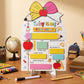 First Day of School Sign & Last Day of School Board - Reusable Photo Prop for Kids