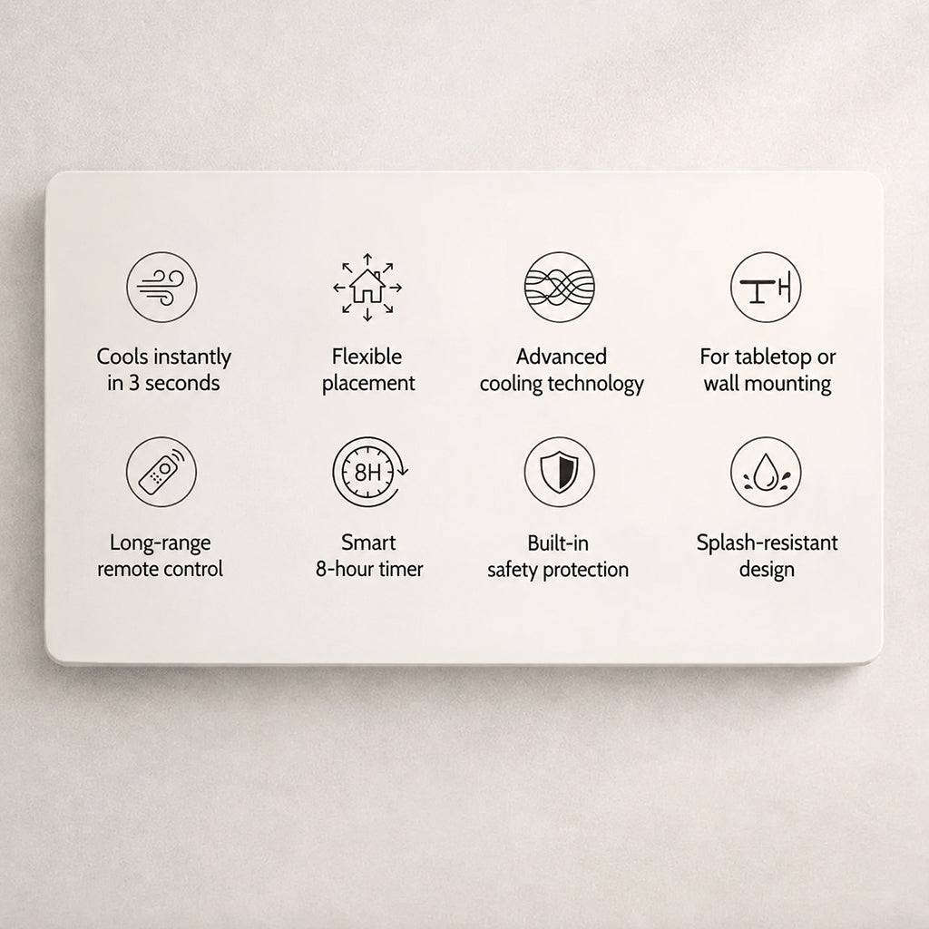 ComfortAir Pro – Always cool, wherever and whenever you want