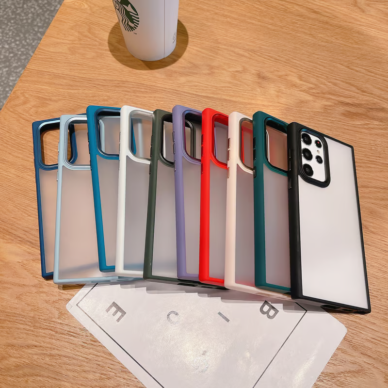 Suitable For Samsung Metal lens Ring Mobile Phone Case