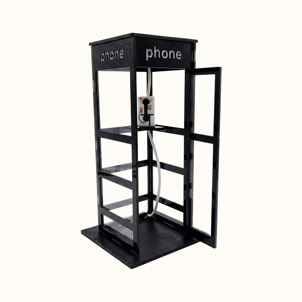Retro Vintage Tall Phonebooth Lamp