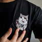 😾🖕Pocket Middle Finger Cat T-Shirt