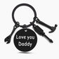 If Dad Can't Fix It, No One Can Keychain