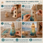 💥 LAST DAY 49% OFF - 💙 DIY Sea Glass Lighthouse Kit – Light-Up Coastal Craft & Handmade Home Decor
