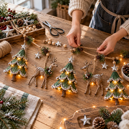 🎄 Handmade Charm for a Woodland Christmas