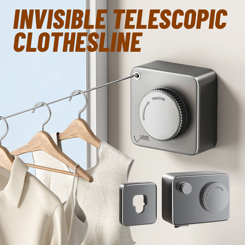 Invisible Clothes Retractable Clothesline