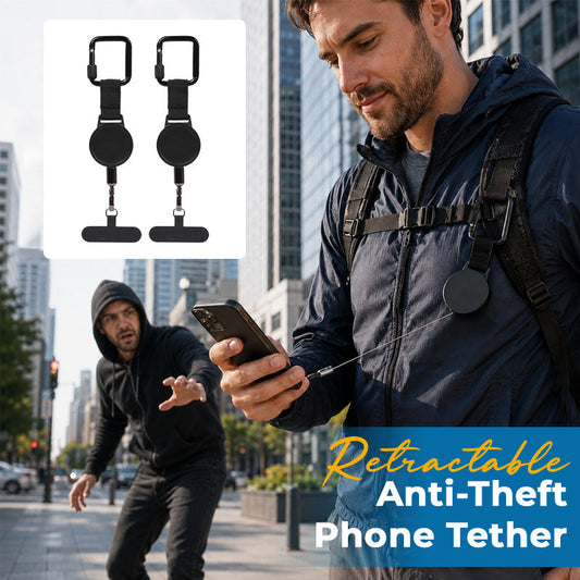 Retractable Anti-Theft Phone Tethe