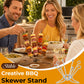 🍢 Creative BBQ Skewer Stand