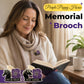 🌺Purple Poppy Horse Memorial Brooch Pin
