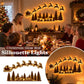 Christmas Glow Wall Silhouette Lights