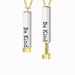 Hidden message necklace