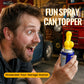 Fun Spray Paint Can Funny Decorative Head