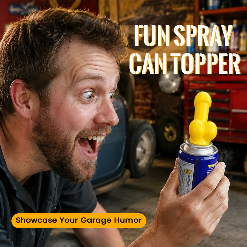 Fun Spray Paint Can Funny Decorative Head