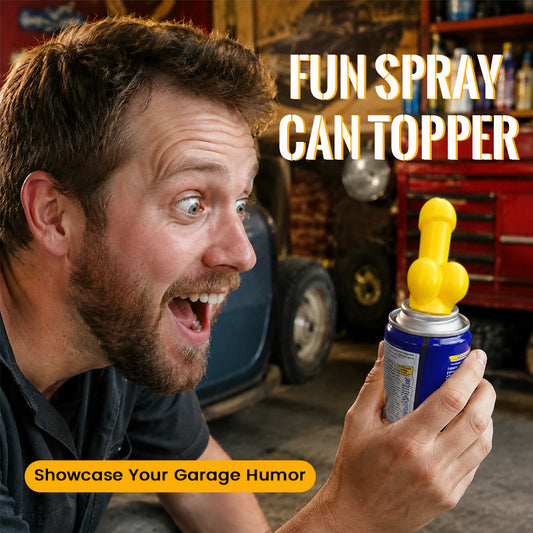 Fun Spray Paint Can Funny Decorative Head