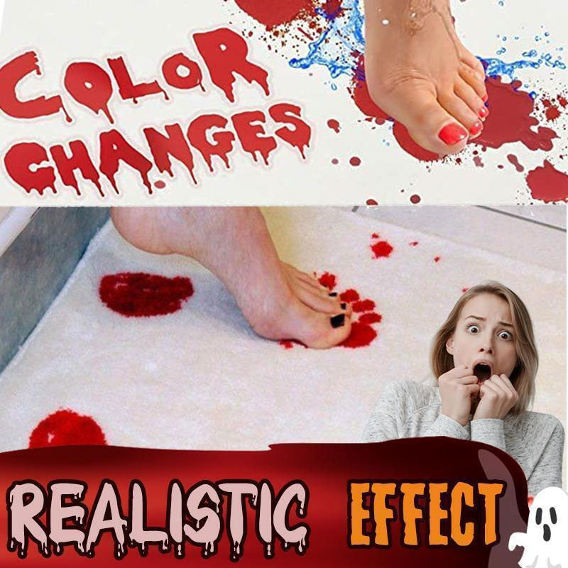 🎃🎉 Bloody Color Changing Bath Mat