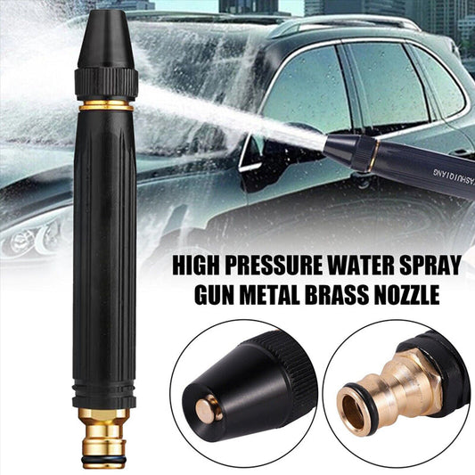 Multi-functional high-pressure water gun cleaning nozzle