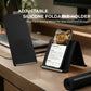 💻📱Flexible Silicone Phone Stand with Aluminum | Foldable Portable Travel Must Have Cellphone Smartphone Folding Mount