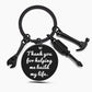 If Dad Can't Fix It, No One Can Keychain