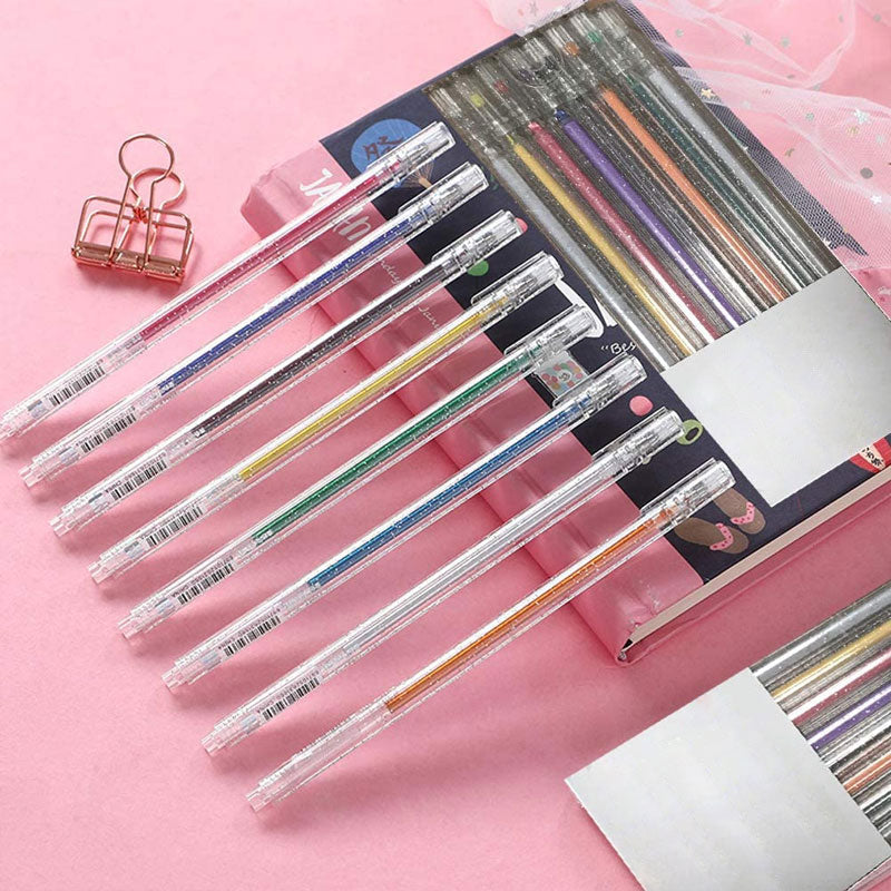 🎁 Glitter Gel Pen Set